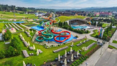 Strefa rozrywki na świeżym powietrzu Terma Bania, Polska