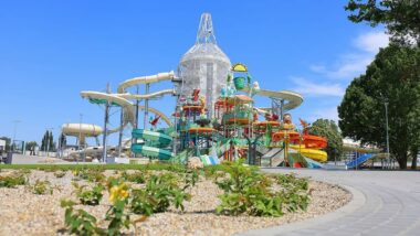 Kąpielisko termalne Rába Quelle w Győr 03