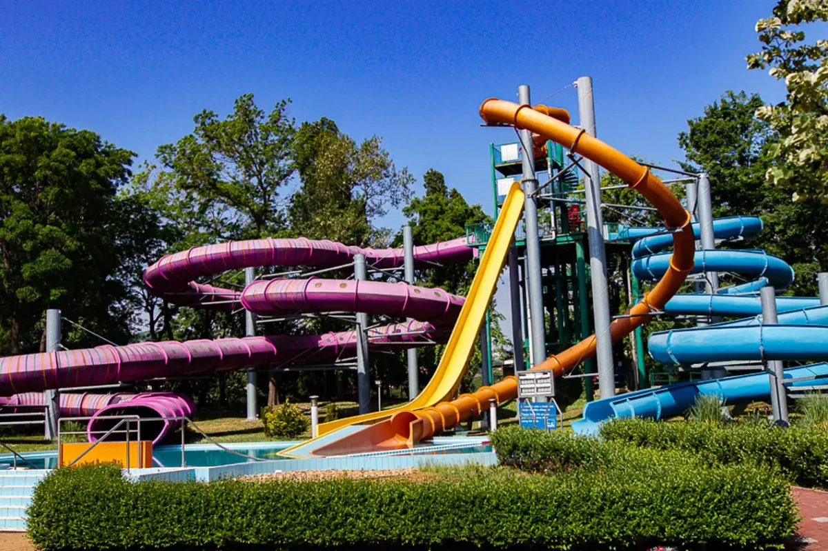 Palatinus SPA - zjeżdżalnie