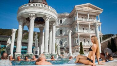 SPA Aphrodite, Rajecké Teplice - baseny