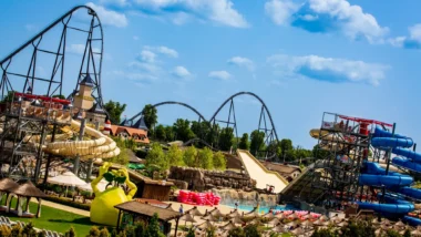 Energylandia - kolejki górskie i atrakcje