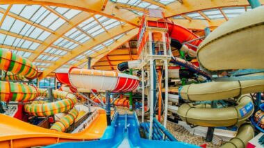 Aquapalace Praha - tobogan