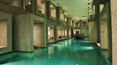 Rimske Terme w Słowenii: baseny
