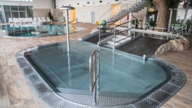 ThermalPark Nitrava - basen dziecięcy z wodnym grzybkiem