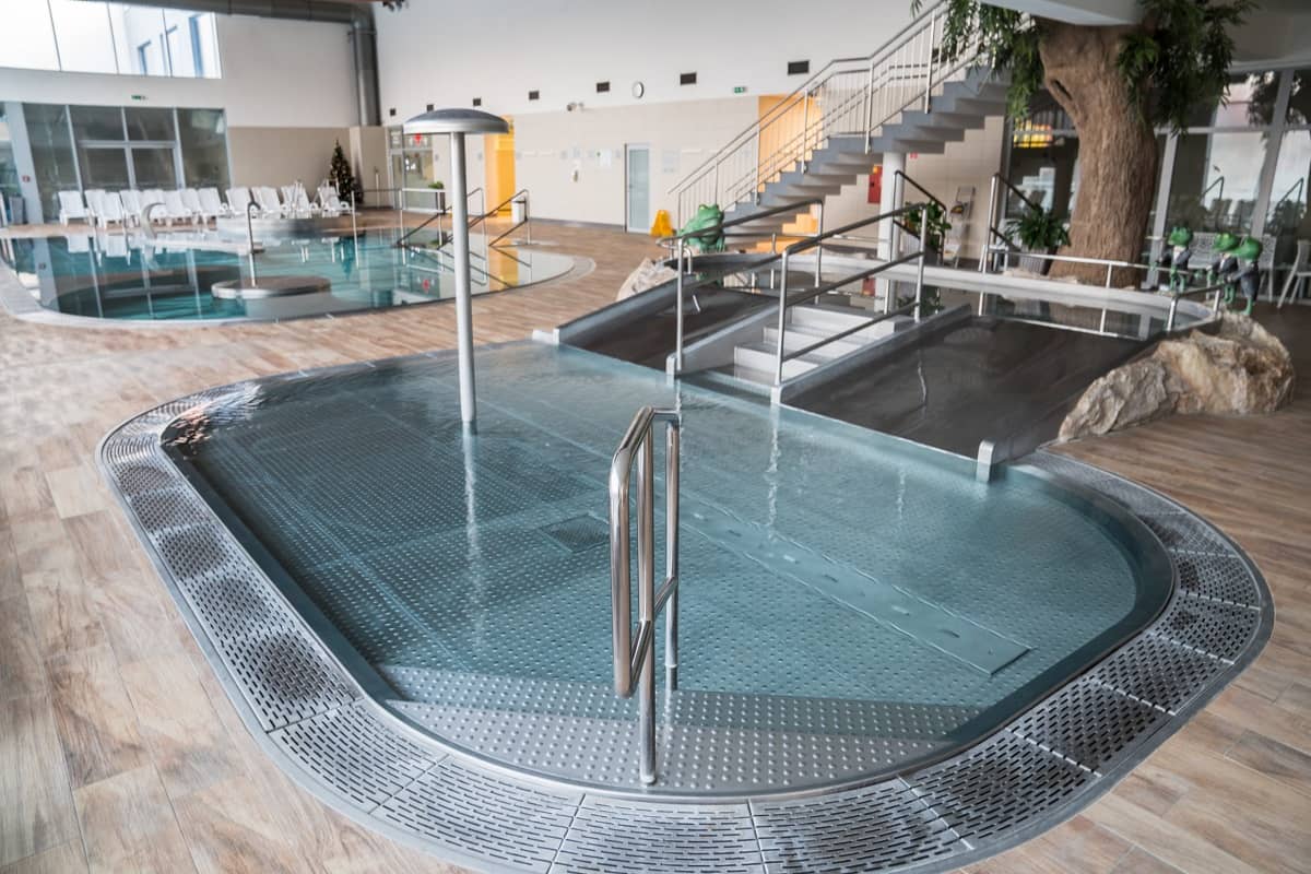 ThermalPark Nitrava - basen dziecięcy z wodnym grzybkiem