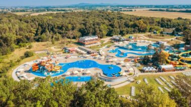 Termy ThermalPark Nitrava, Poľný Kesov, Słowacja